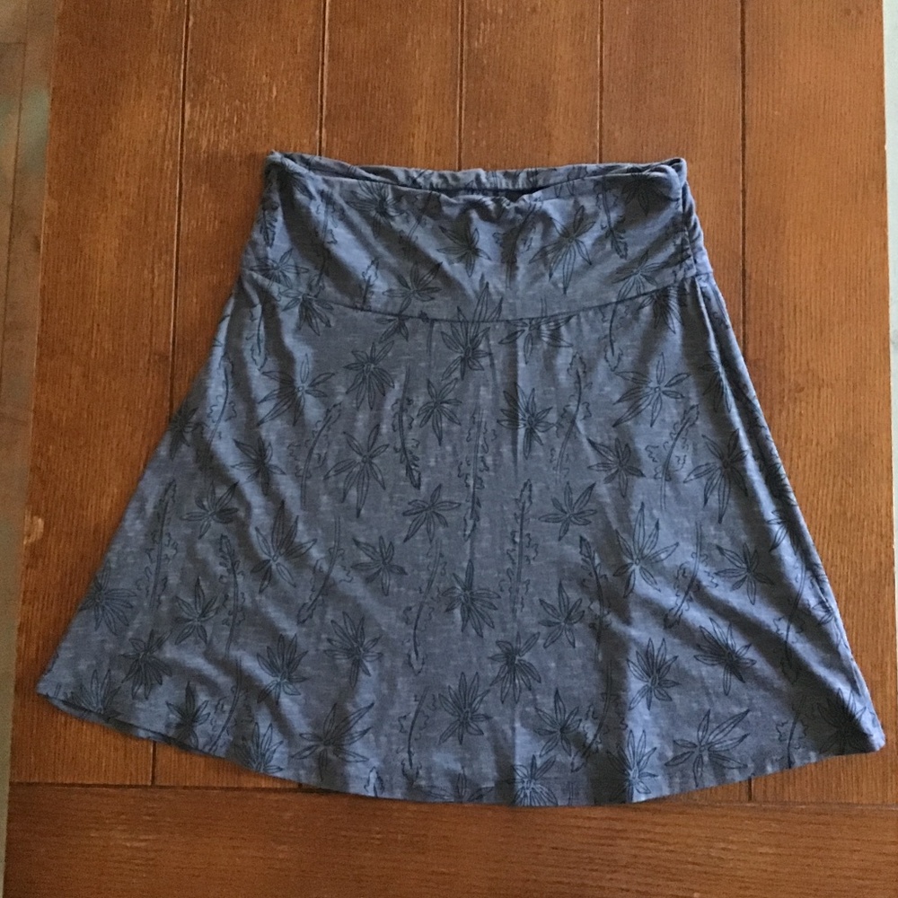 Toad & Co Chaka Skirt Blue Small